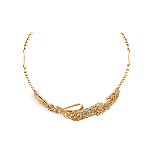 샤무트 Triomphe DE Chaumet 목걸이 골든 남녀공용