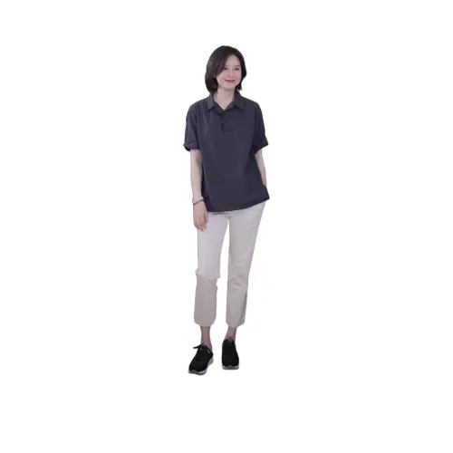 RUIENCO. 블랙 여성 셔츠