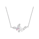 Adventure Butterfly Necklace (Pink Diamond)