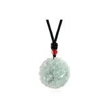 Jadeite Dragon and Phoenix Necklace