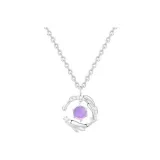 Whale Dream Necklace[Purple]