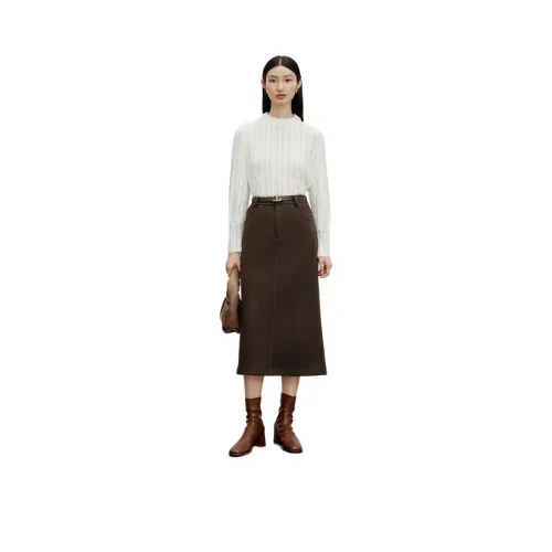 DESIGNICE 펄 화이트 여성 니트웨어