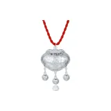 0-12 Years Old Hundred Blessings 999 Fine Silver-Peaceful Lock