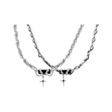 Cuban Couple Necklace