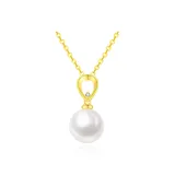 Xiumei Pearlescent Necklace-Gold