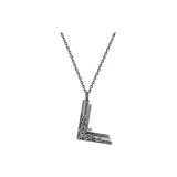 Black Frame Necklace