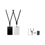 Amulet (Black White 1 Pair)