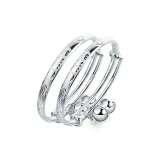 0-12 Years Old Smart and Clever 999 Fine Silver Bangle