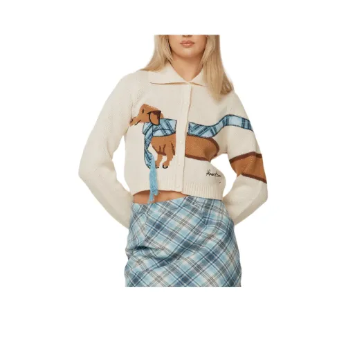 HOUSE OF SUNNY 애프리콧 여성 니트웨어