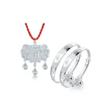0-12 Years Old Wealth 999 Fine Silver-Clothing Sets