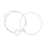 Ping An Clasp Bracelet Set[Bracelet+Bracelet 60mm]