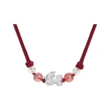 Red Braided String Chinese Auspicious Animal Necklace