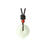 Jade Peaceful Buckle Necklace