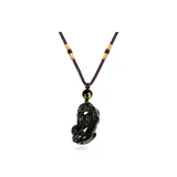 Obsidian Chinese Auspicious Animal[Black Cord]