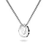 Bamboo Double Ring Necklace