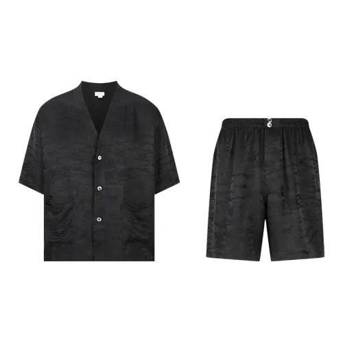 SILKISS 파자마 세트 Yei Of 잉크 남성 제트 블랙