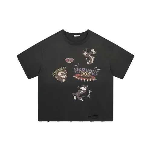 D 5 OVE Black 남녀공용 티셔츠