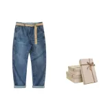 Denim Blue, Ecru Box