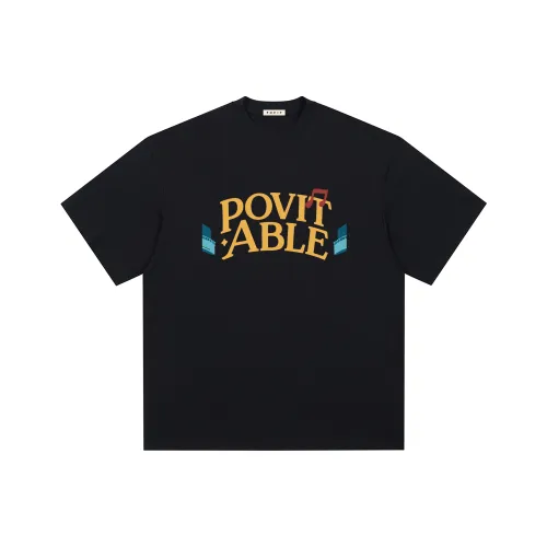 POVIT 남녀공용 티셔츠