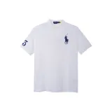 White (Blue Logo)