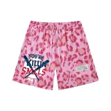 Pink Single Layer (Baseball English+Embroidery)