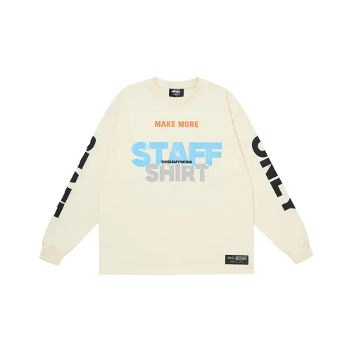 MAKEMOREKMR 남녀공용 티셔츠