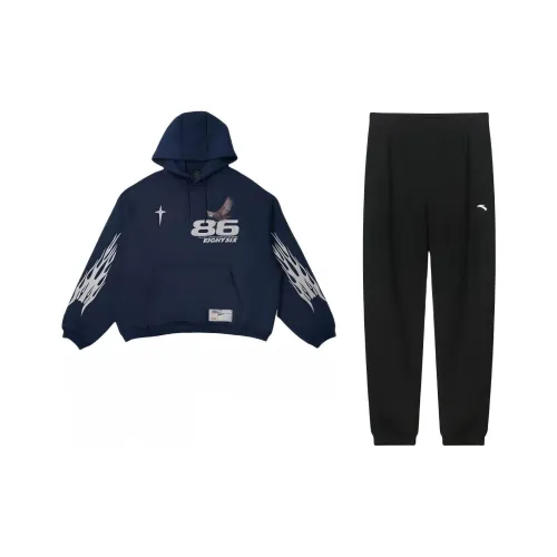 ANTA SNEAKERVERSE 남성 맨투맨 세트