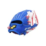 White Blue 9.5 Inches, Right-Handed, Suitable for Left-Handed Players Aged 5-7 Years Old