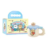 Golden Peach Heart Cup+Blue Cup Lid+Birthday Limited Packaging