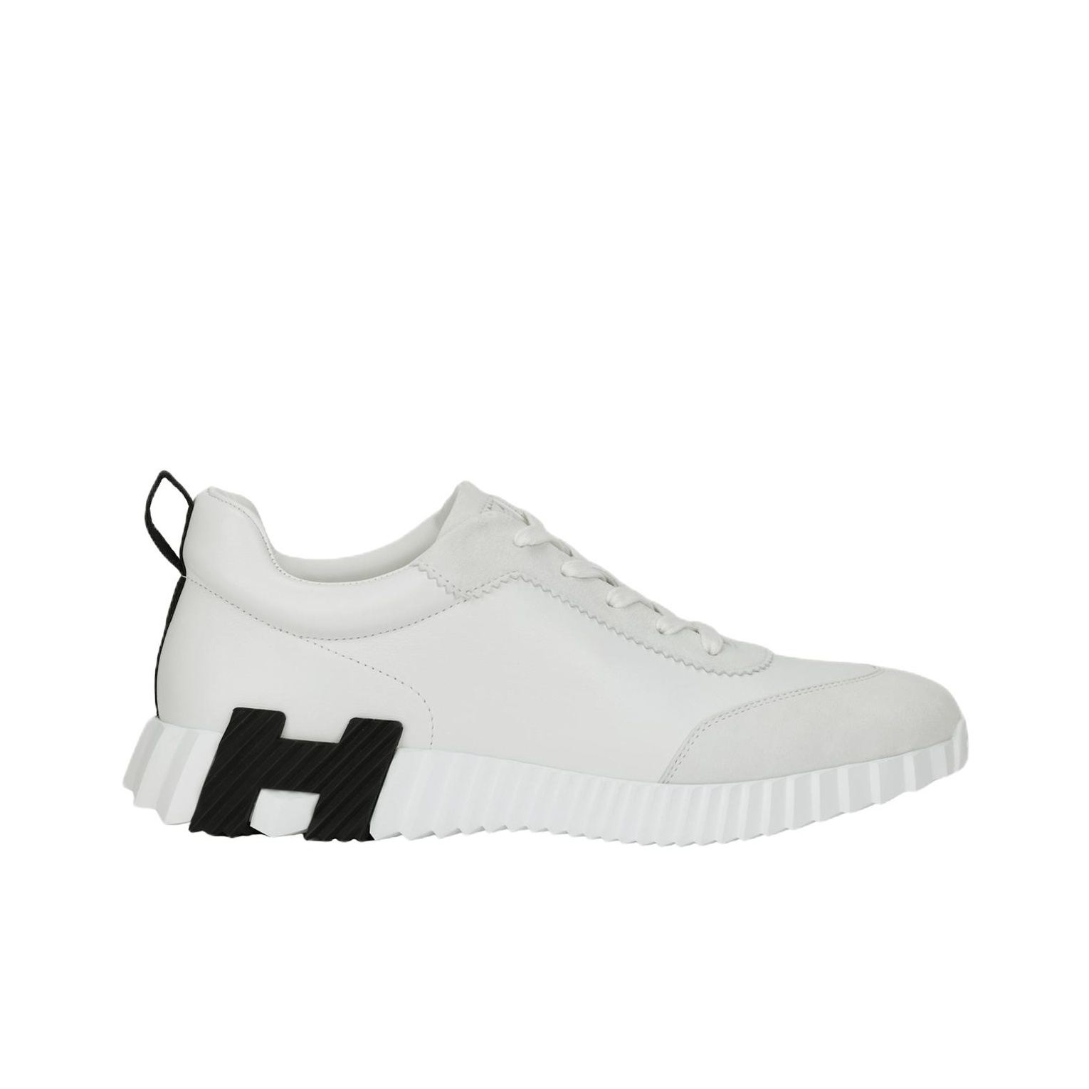 爽やかさが際立つ】HERMES スニーカー Bouncing ホワイト Bouncing sneaker | Hermès USA