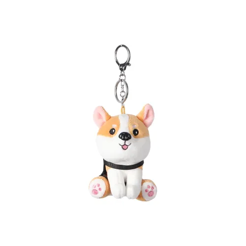 Shu Family 앉은 자세 코기 키체인 인형 플러시 펜던트 12cm 추천 신장