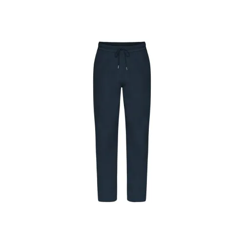Colorful Standard 마린 블루 남성 캐주얼 팬츠