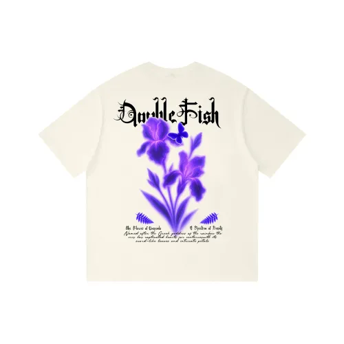 DOUBLE FISH 남녀공용 티셔츠