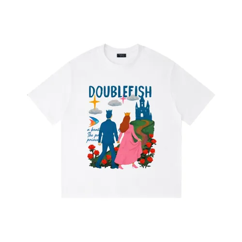 DOUBLE FISH 남녀공용 티셔츠