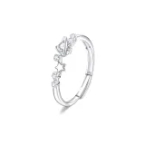 Love Frequency Women's Single Ring[999 Silver]