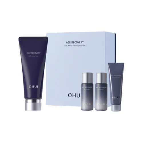 OUHUI Time Pure Revival Skincare Sets Moisturizing And Hydrating Four Piece Set
