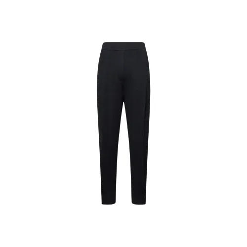 CRUSH COLLECTION 블랙 여성 캐주얼 팬츠