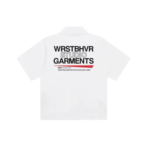 WRSTBHVR PIONEER 남녀공용 셔츠