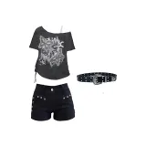 Black Gray (+Shorts Belt Version)