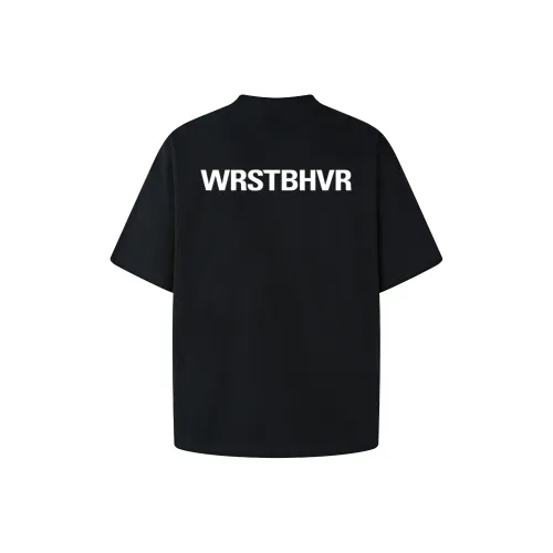WRSTBHVR PIONEER 남녀공용 티셔츠