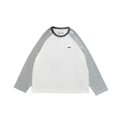 MeiHaoStore 화이트 남녀공용 티셔츠