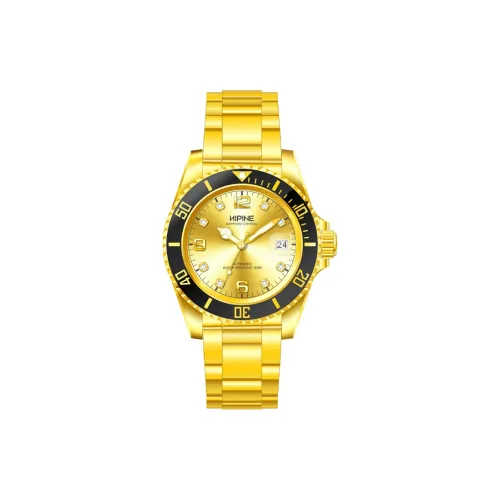 HIPINE 오토매틱 메커니컬 무브먼트 남성 중국 시계 40MM 골든