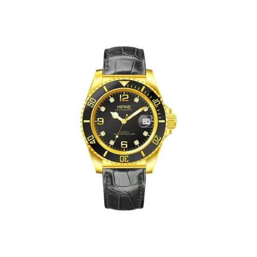 HIPINE 메커니컬 무브먼트 남성 중국 시계 40MM 블랙