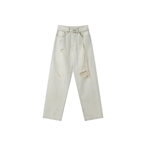 DE Mincollection 라이트 블루 여성 청바지