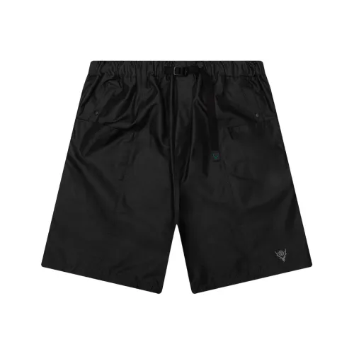 South2 West8 블랙 남성 캐주얼 반바지