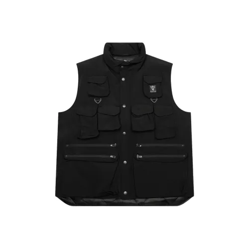 South2 West8 블랙 남성 조끼