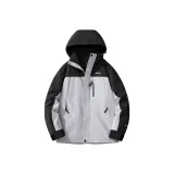 Gray White (Single Layer Coat)