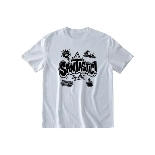 SANTASTIC 남녀공용 티셔츠