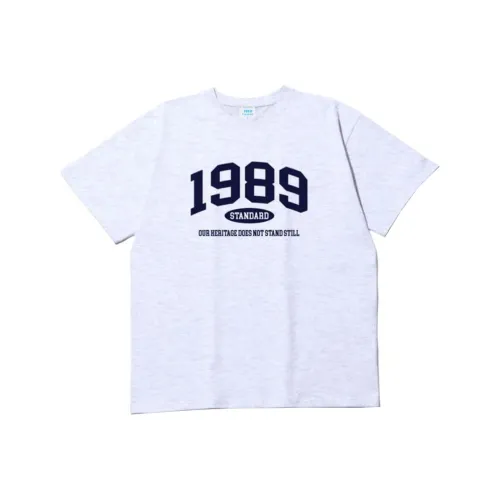 1989STANDARD 오프 화이트 남녀공용 티셔츠