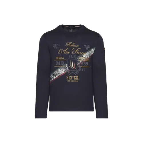 AERONAUTICA MILITARE 블루 남성 맨투맨